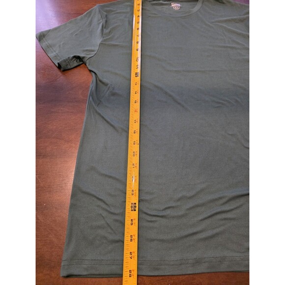 New Spyder Mens Green Loungewear T-Shirt Activewear Moisture Wicking Top NWT - Picture 6 of 7